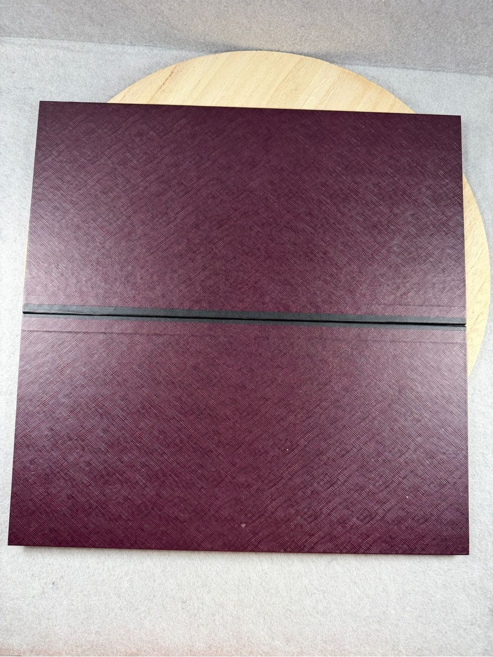 VTG 1953 Scrabble Board Game Wood Letter Tiles Dark Red OG Box & Manual In Lid - Picture 4 of 13